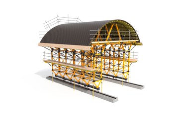 Chariot de coffrage MK pour tunnels à ciel ouvert