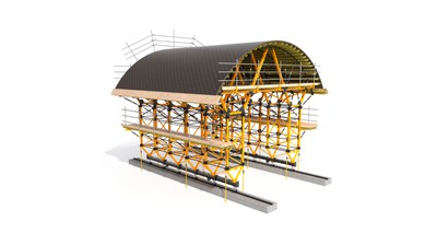 Chariot de coffrage MK pour tunnels à ciel ouvert