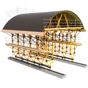 Chariot de coffrage MK pour tunnels à ciel ouvert