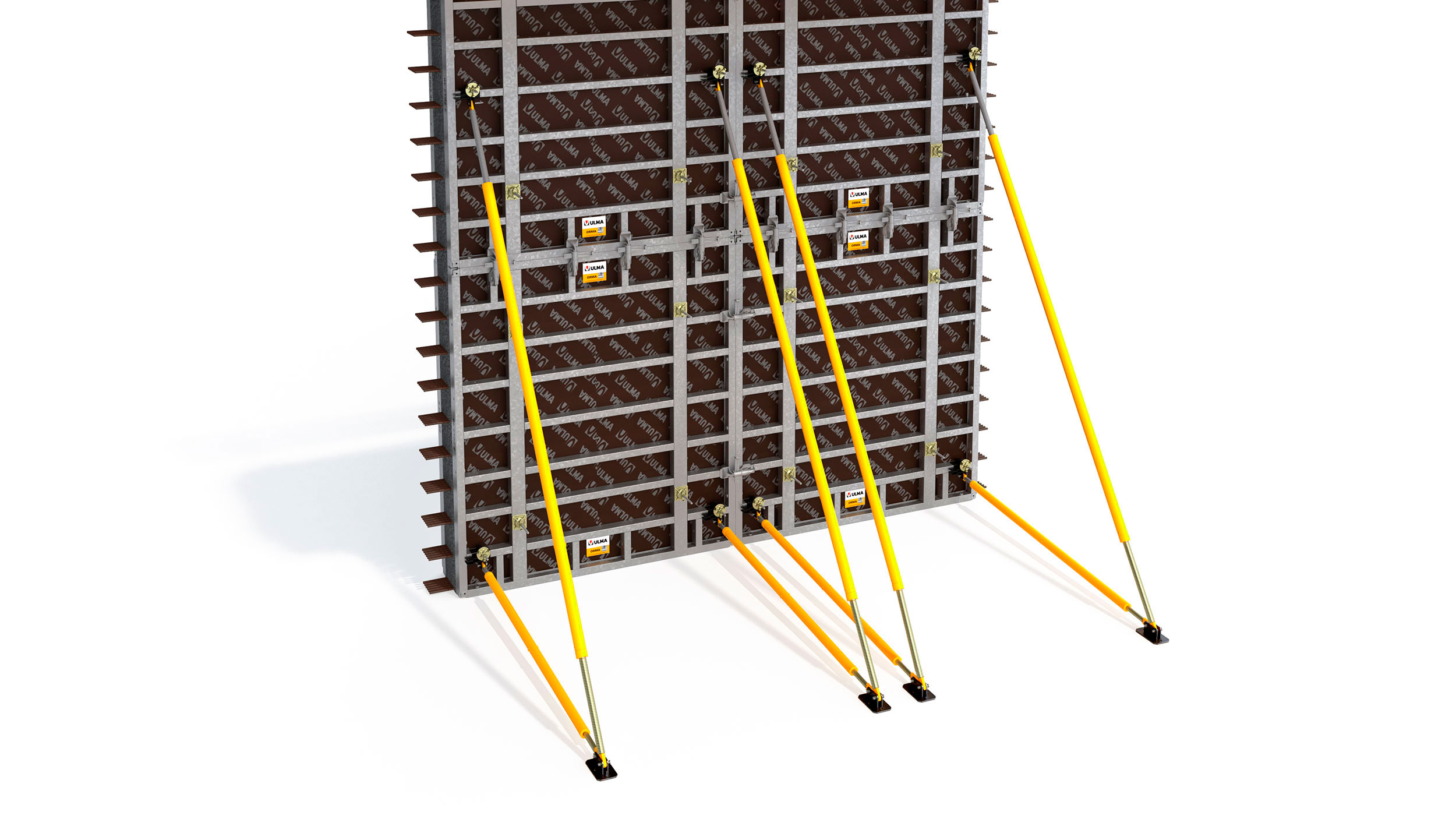 Une large gamme de stabilisateurs pour l’alignement et le support des assemblages de panneaux.