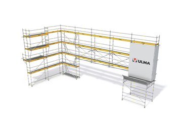 Echafaudages pour facades complexes BRIO