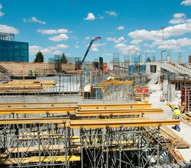 Agrandissement du Stade Wanda Metropolitano, Madrid, Espagne