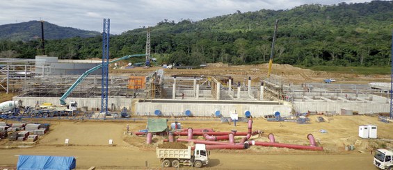 Usine á ammoniac et urée, Bolivie