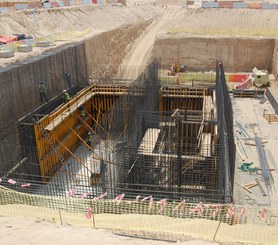 Station principale de pompage d’eaux usées, Jebel Ali, Dubaï, EAU