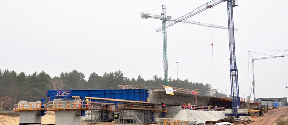 Pont de l’Autoroute S3, Miêdzyrzecz, Pologne