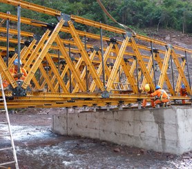 Pont Tingo, Route interocéanique nord, Pérou