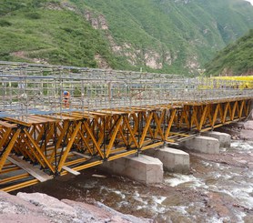 Pont Tingo, Route interocéanique nord, Pérou