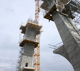 Pylône sur anneau périphérique de Bucarest, Roumanie