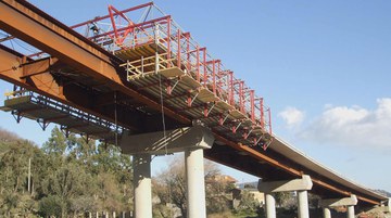 Viaduc Plati, Calabre, Italie