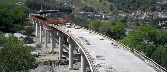 Viaduc Plati, Calabre, Italie