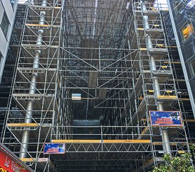 Rénovation d’une verrière sur charpente métallique, Paris La Défense, France