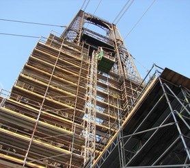 Rénovation du pont suspendu de Bizcaye, Bilbao, Espagne