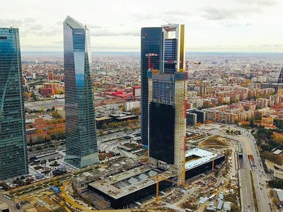 Caleido, un nouveau gratte-ciel à Madrid