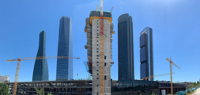 Caleido, un nouveau gratte-ciel à Madrid