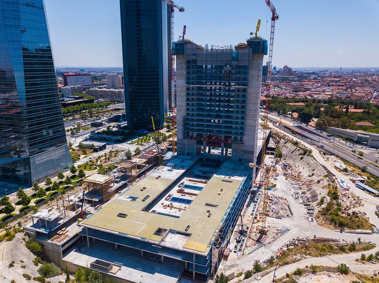 Caleido, un nouveau gratte-ciel à Madrid