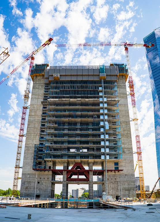 Caleido, un nouveau gratte-ciel à Madrid