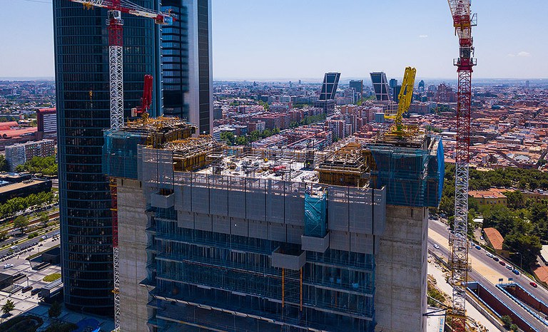 Caleido, un nouveau gratte-ciel à Madrid