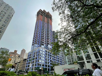 Construction d’une tour de 118 mètres de haut au 509 Third Avenue à Manhattan, aux États-Unis