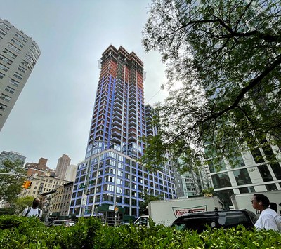 Construction d’une tour de 118 mètres de haut au 509 Third Avenue à Manhattan, aux États-Unis