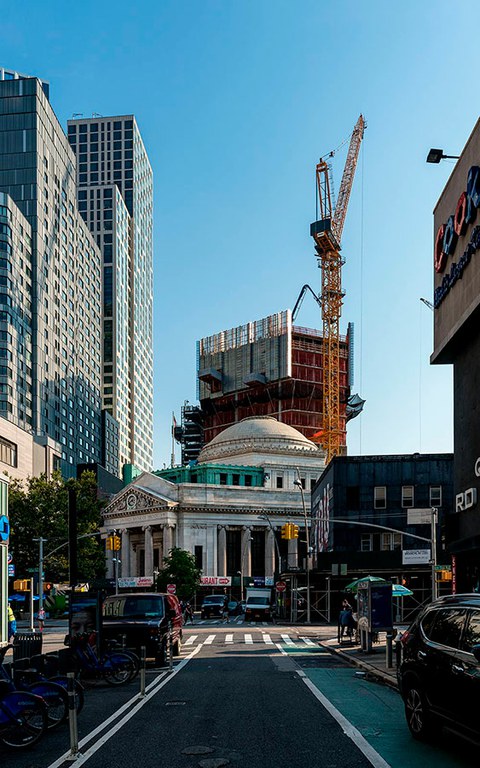 Le plus haut gratte-ciel de la skyline de Brooklyn