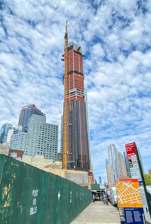 Le plus haut gratte-ciel de la skyline de Brooklyn