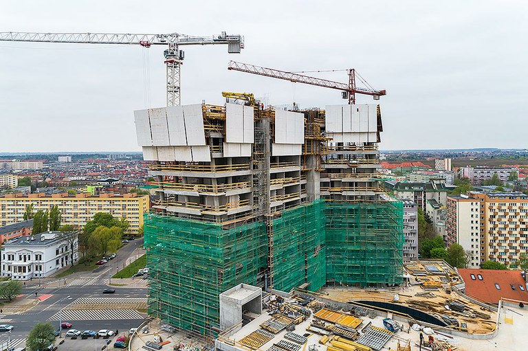 Haute performance et sécurité pour la Hanza Tower, Pologne