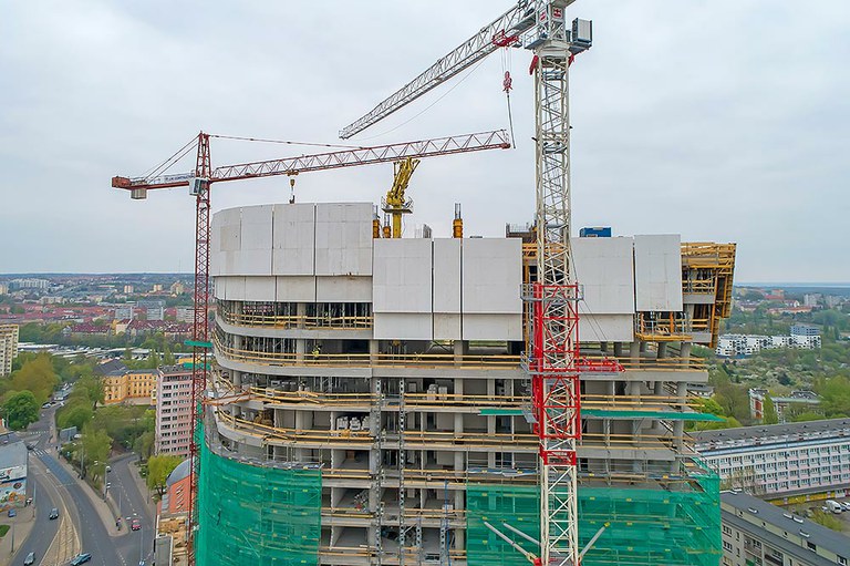 Haute performance et sécurité pour la Hanza Tower, Pologne