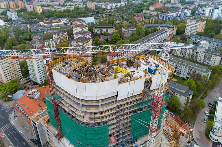 Haute performance et sécurité pour la Hanza Tower, Pologne