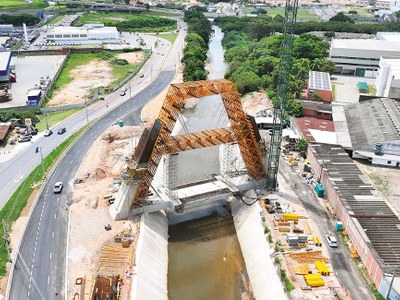 Solutions modulaires pour optimiser la réalisation du pont de Jundiaí
