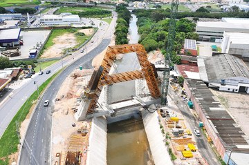 Solutions modulaires pour optimiser la réalisation du pont de Jundiaí