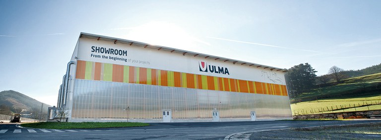 Showroom d’ULMA Construction au bureau central