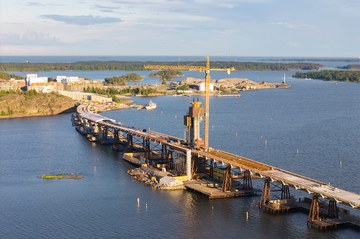 Le pont le plus long et le plus haut de Finlande