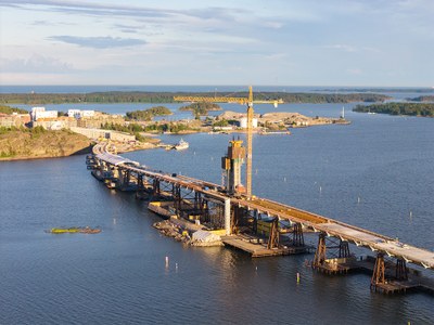 Le pont le plus long et le plus haut de Finlande