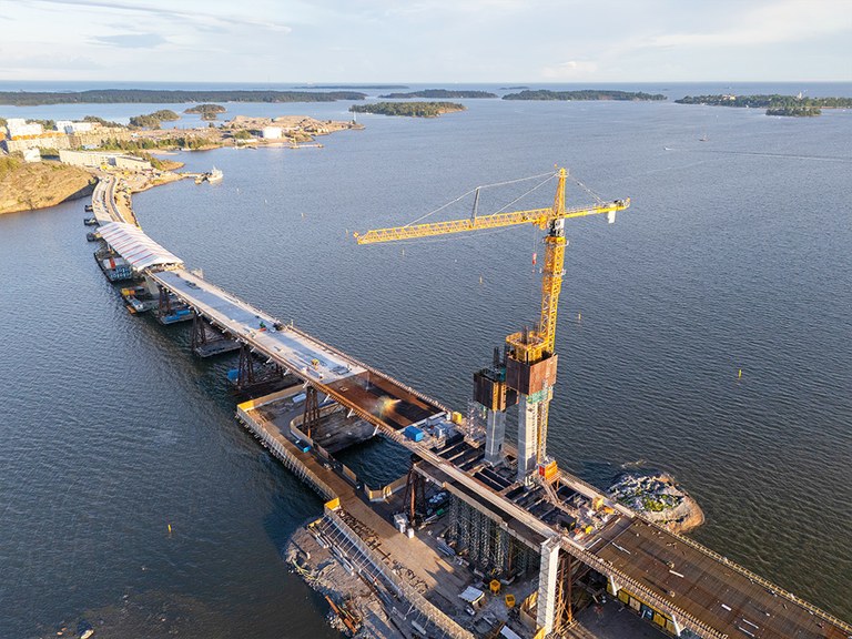 Le pont le plus long et le plus haut de Finlande