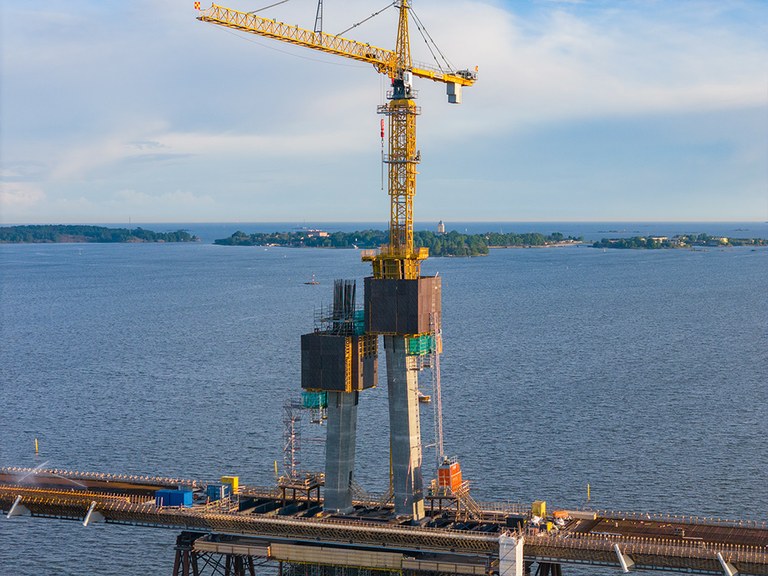 Le pont le plus long et le plus haut de Finlande