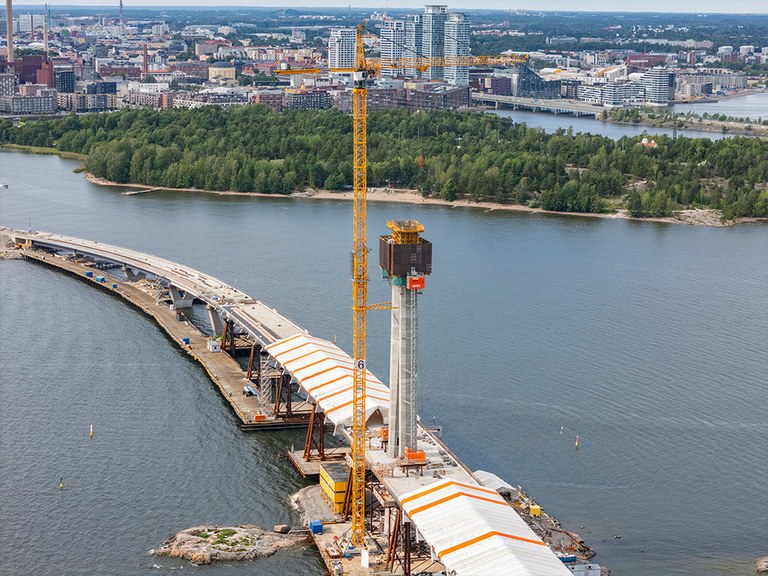 Le pont le plus long et le plus haut de Finlande