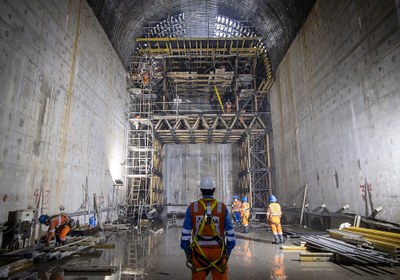 ULMA participe à la construction d’une structure clé du projet hydroélectrique San Gaban III