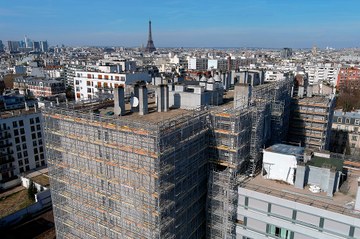 Réhabilitation d’un ensemble résidentiel rue de Vouillé à Paris