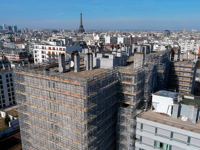 Réhabilitation d’un ensemble résidentiel rue de Vouillé à Paris