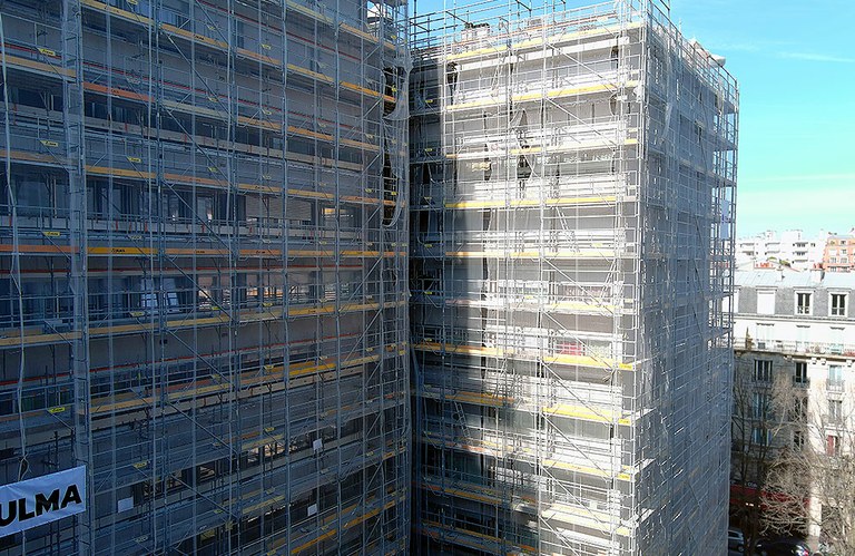 Réhabilitation d’un ensemble résidentiel rue de Vouillé à Paris