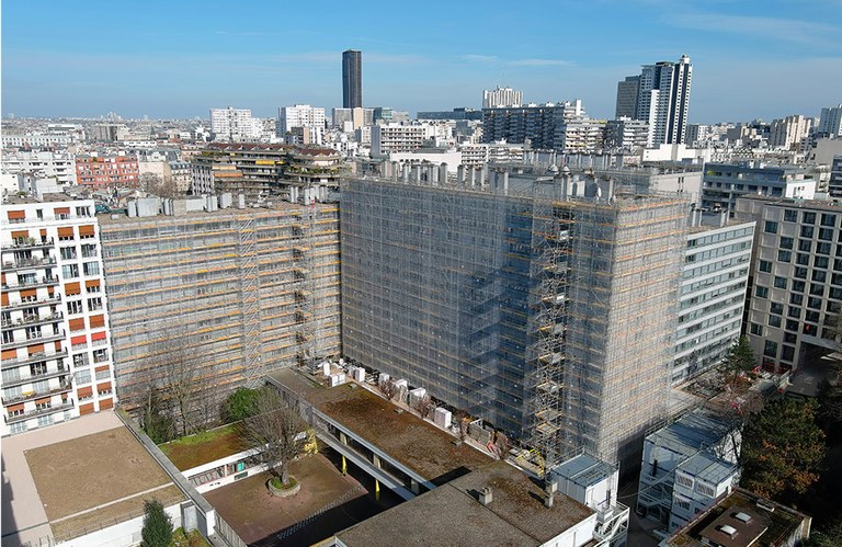 Réhabilitation d’un ensemble résidentiel rue de Vouillé à Paris