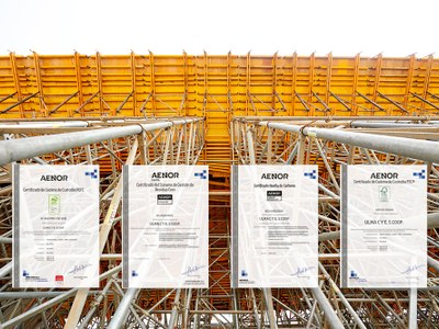 Processus de renouvellement de ses certifications réussi pour ULMA qui consolide ainsi sa stratégie de durabilité