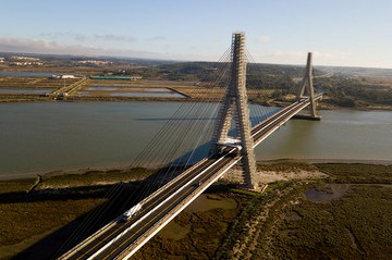 Rénovation du pont international sur le Guadiana