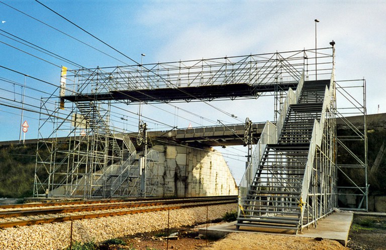 Passerelles et escaliers Échafaudage BRIO.