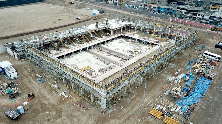 Le complexe sportif Villa María del Triunfo.