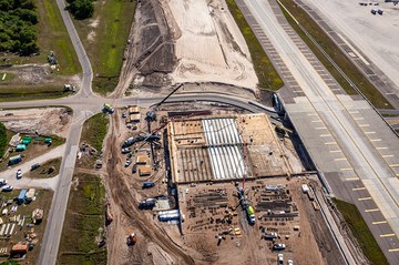 Solutions préassemblées pour l’aéroport international de Tampa, États-Unis