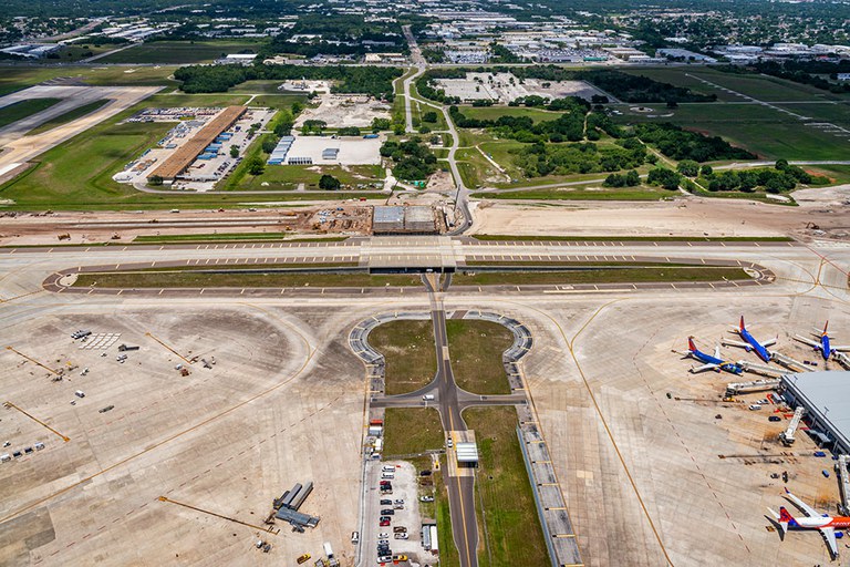 Solutions préassemblées pour l’aéroport international de Tampa, États-Unis