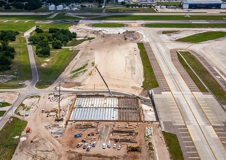 Solutions préassemblées pour l’aéroport international de Tampa, États-Unis