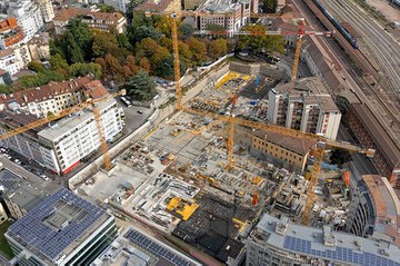 WaltherPark, un bâtiment multifonction en plein cœur historique de Bolzano