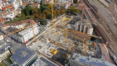 WaltherPark, un bâtiment multifonction en plein cœur historique de Bolzano